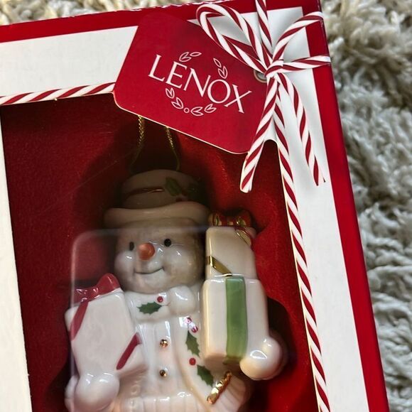 NIB Lenox Snowman Christmas ornament - Picture 8 of 9